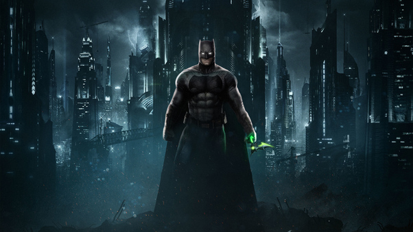 DCEU Batman In Injustice 2 Wallpaper