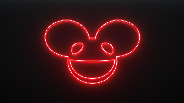 Deadmau5 Neon Logo 4k Wallpaper
