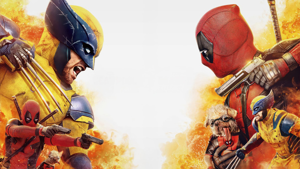Deadpool And Wolverine Bluray 5k (2560x1024) Resolution Wallpaper
