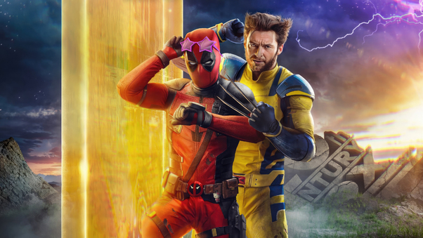 Deadpool And Wolverine Movie 4k Wallpaper