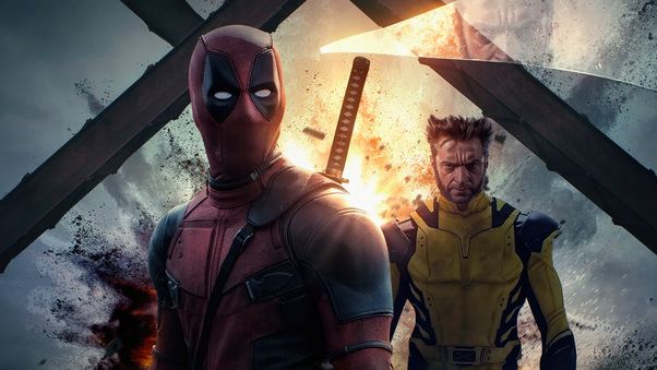 Deadpool And Wolverine Unstoppable Force Wallpaper