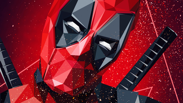 Deadpool Digital Art 4k Wallpaper