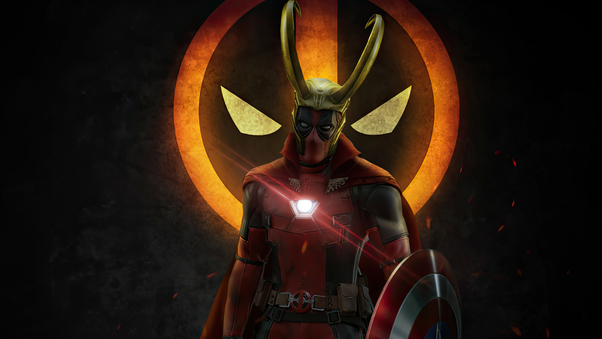 Deadpool In Loki Verse Wallpaper