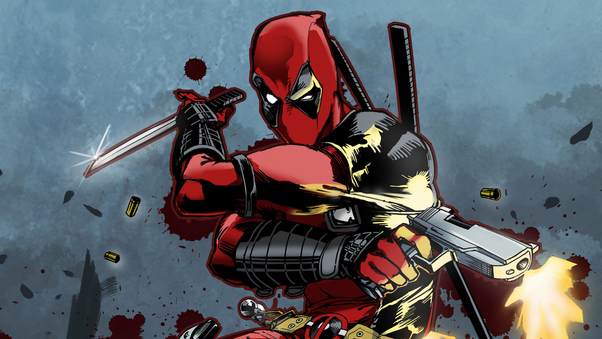 Deadpool New Art 5k Wallpaper