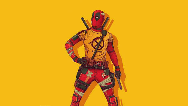 Deadpool New Costume 4k Wallpaper