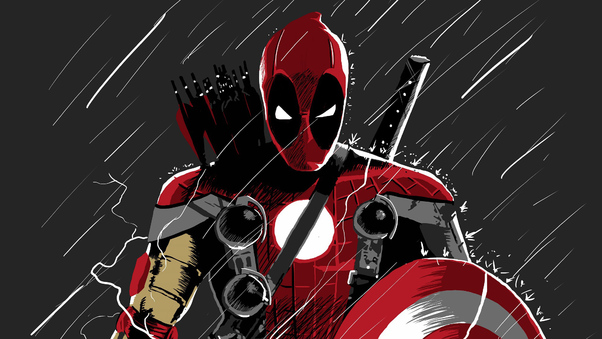 Deadpool Superhero Wallpaper