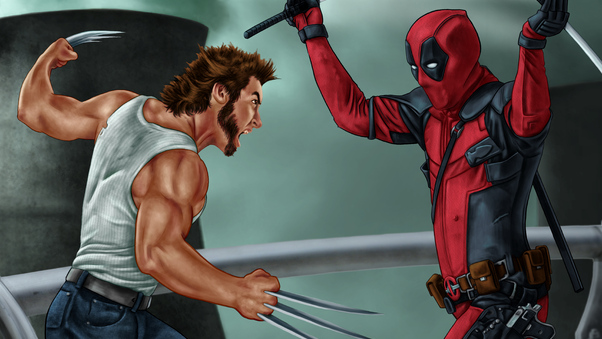 Deadpool Vs Wolverine 5k Wallpaper