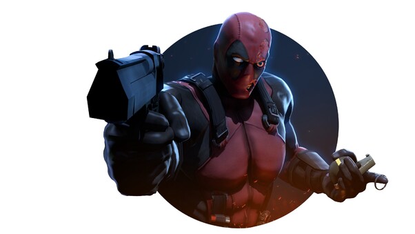 Deadpool With Gun 4k Wallpaper