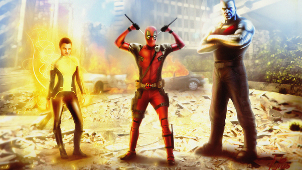 Deadpool X Force 4k Wallpaper