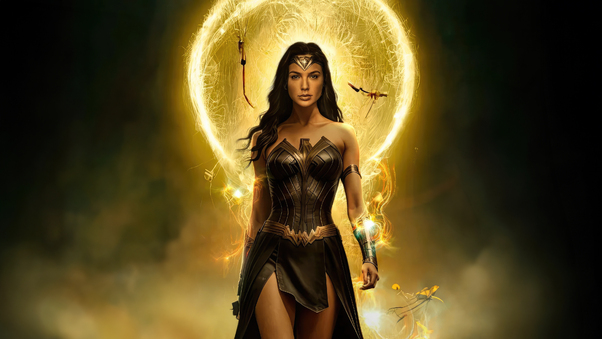 Defender Of Themyscira Wonder Woman Wallpaper