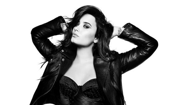 Demi Lovato 4k Monochrome Wallpaper