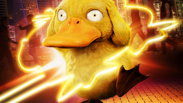 Detective Pikachu Koda Duck Wallpaper