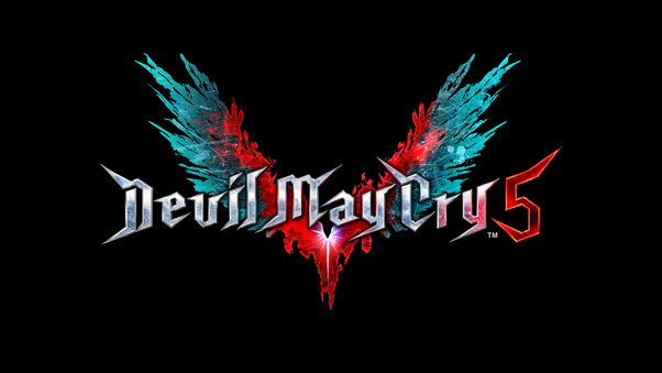 Devil May Cry 5 Logo 5k Wallpaper