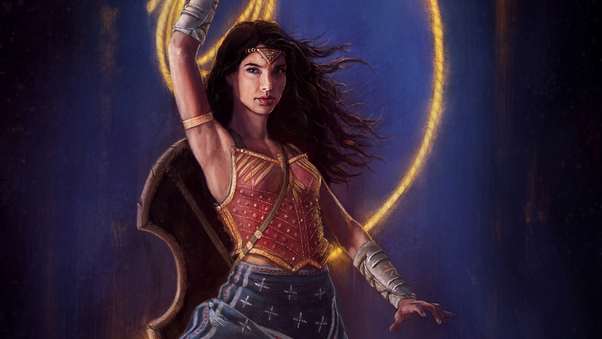 Diana Of Themyscira Wonder Woman Wallpaper