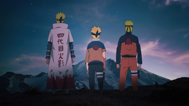 Different Generations Naruto Wallpaper