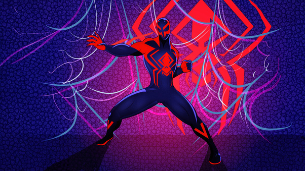 Digital Defender Spider Man 2099 Wallpaper