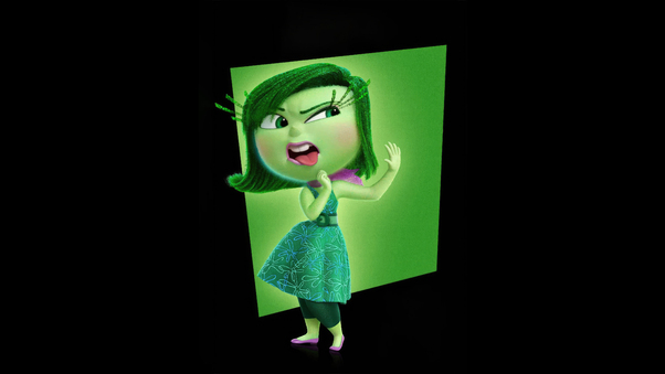 Disgust In Inside Out 2 Movie 2024 8k Wallpaper