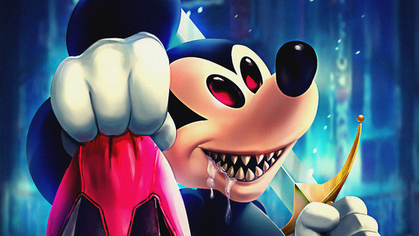 Disney Evil Mickey Wallpaper