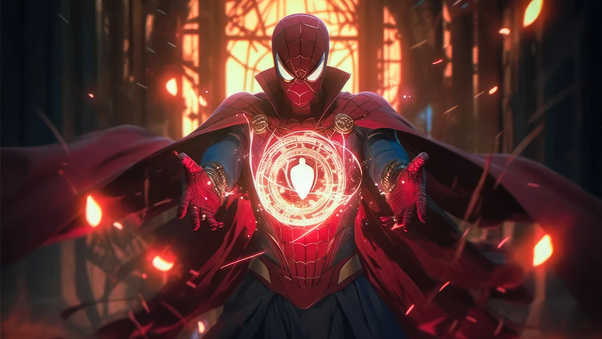 Doctor Spider Man Mystical Pursuit Wallpaper