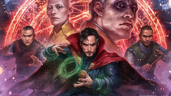 Doctor Strange 4k Marvel Future Fight Wallpaper