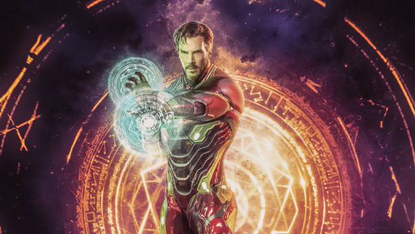 Doctor Strange As Iron Man Wallpaper