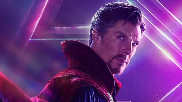 Doctor Strange In Avengers Infinity War New Poster Wallpaper