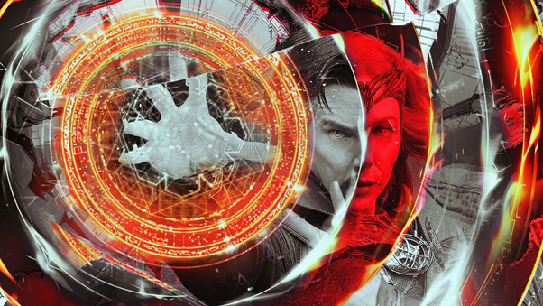 Doctor Strange In The Multiverse Of Madness Action 2022 Wallpaper