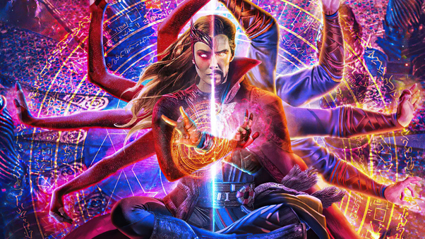 Doctor Strange In The Multiverse Of Madness Poster 4k Wallpaper