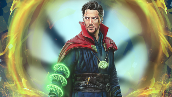 Doctor Strange Marvel Comic Art 5k Wallpaper