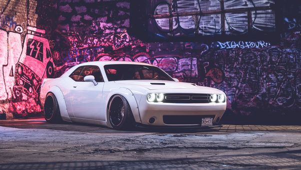 Dodge Challenger 5k Wallpaper