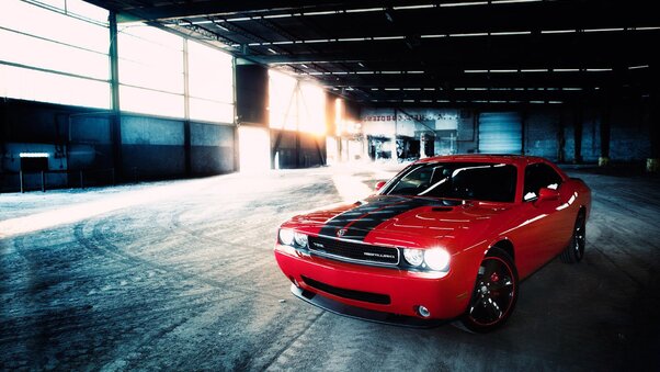 Dodge Challenger SRT Red Wallpaper