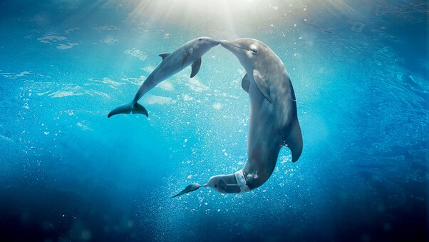 Dolphin Tale 2 Movie Wallpaper