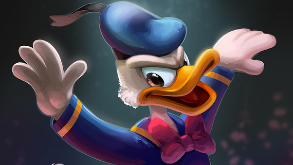 Donald Duck 4k Wallpaper
