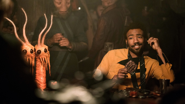 Donald Glover As Lando Calrissian In Solo A Star Wars Story Wallpaper