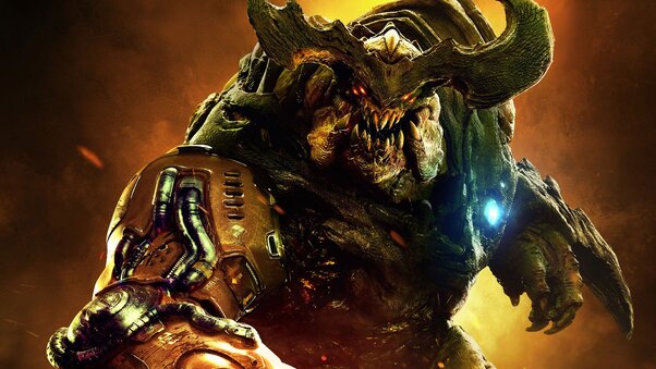 Doom 2016 Monster Wallpaper
