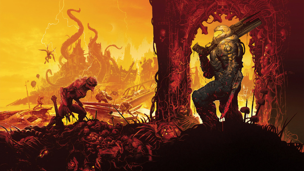 Doom Eternal 4k 2019 Wallpaper