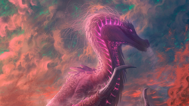 Dragon Fantasy Creature Wallpaper