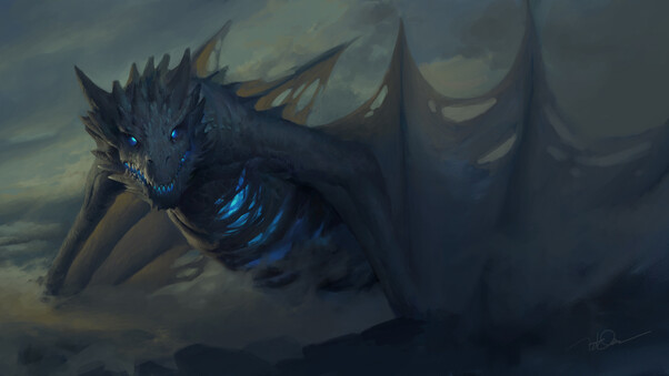 Dragon Game Of Thrones Artwork Wallpaper