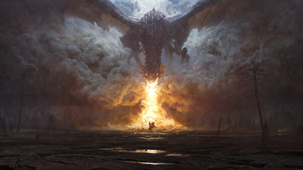 Dragons Fire Wallpaper