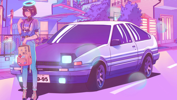 Dream Life Synthwave Wallpaper