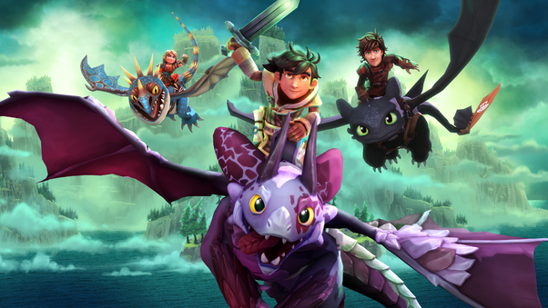 DreamWorks Dragons Dawn Of New Riders Wallpaper