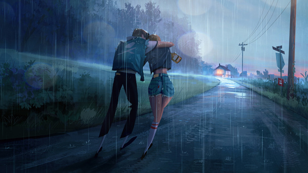 Drunk Walk With You (3000x2000) Resolution Wallpaper