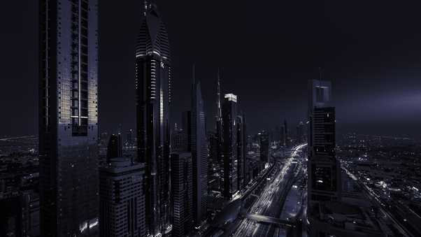 Dubai City Skycrapper Wallpaper