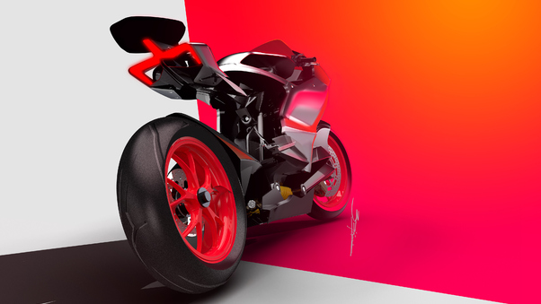 Ducati Zero Electric 2020 Rear Wallpaper