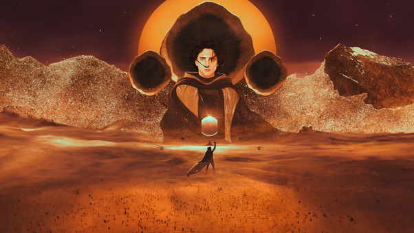 Dune Part 2 Movie Concept Art 5k Wallpaper