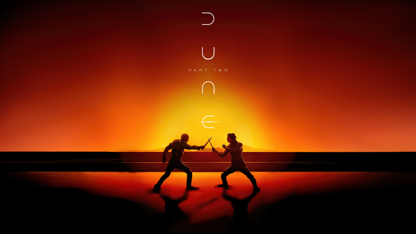 Dune Part Two Poster 5k Wallpaper