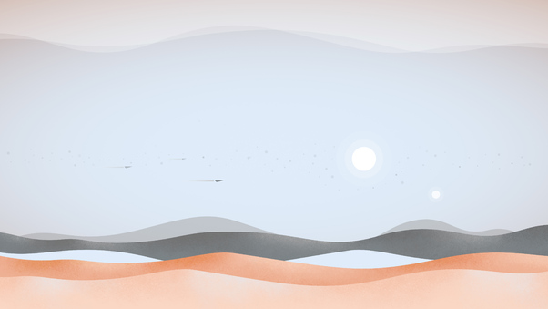 Dunes Dawn Minimal 5k Wallpaper