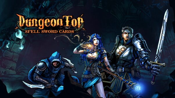 DungeonTop Spell Sword Cards Wallpaper