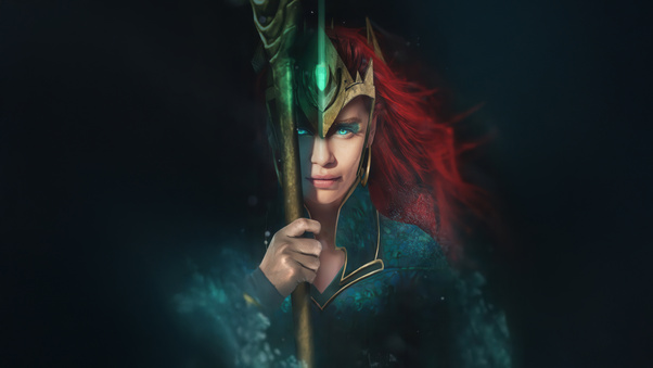 Dynamic Emilia Clarke As Mera Wallpaper