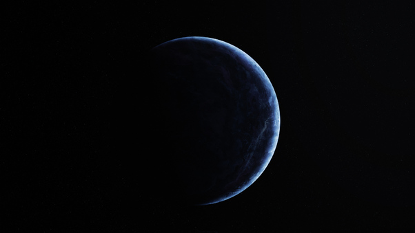 Earth A Blue Dot Wallpaper
